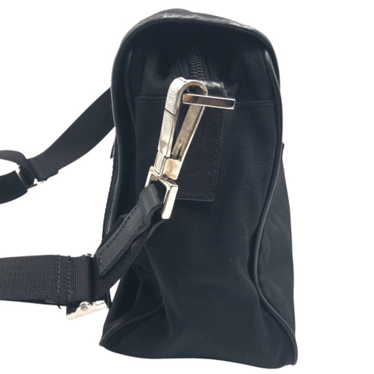 GUCCI Shoulder Bag canvas Black black Shoulder Bag Messenger Bag Unisex mens Used Authentic