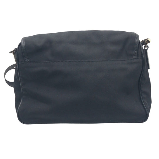 GUCCI Shoulder Bag canvas Black black Shoulder Bag Messenger Bag Unisex mens Used Authentic