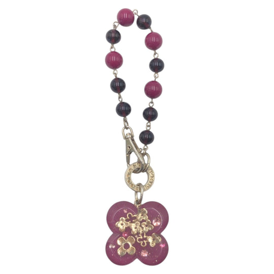 ANTEPRIMA key ring plastic purple