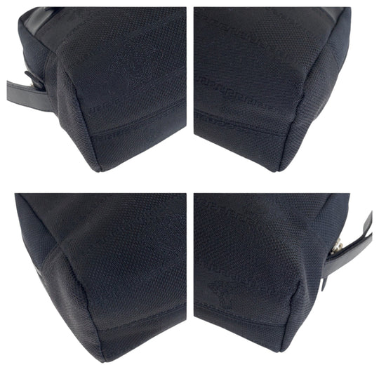 VERSACE business bag canvas black