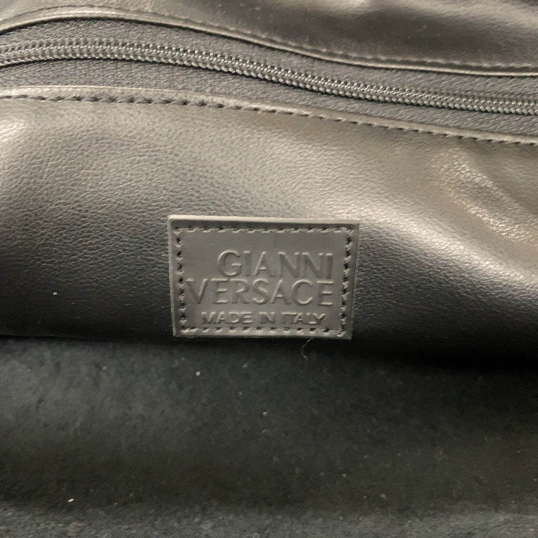 VERSACE business bag canvas black