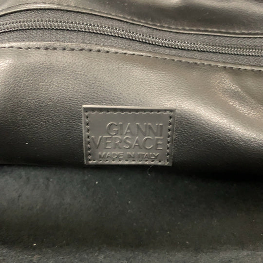 VERSACE business bag canvas black