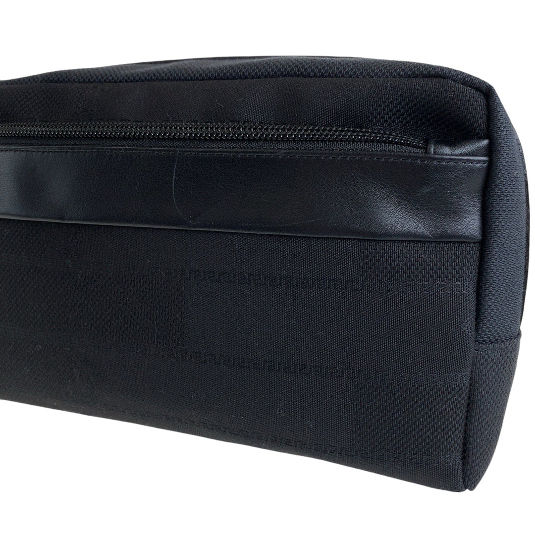 VERSACE business bag canvas black