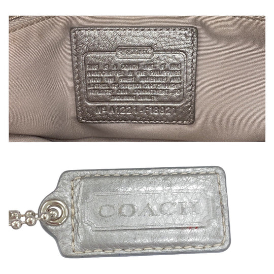 COACH Tote Bag PVC blue Signature