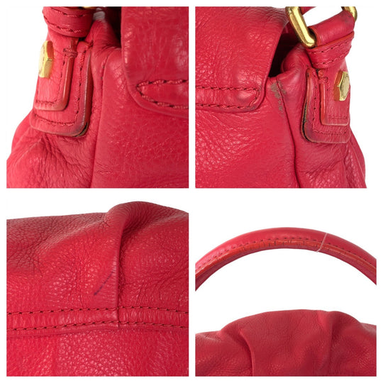 MARC BY MARC JACOBS Handbag leather Red