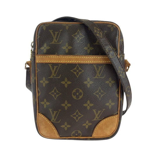LOUIS VUITTON Shoulder Bag M45266 PVC, Leather Brown Gold Metal Crossbody Shoulder Bag Messenger Bag Monogram Dunouve Women Used Authentic