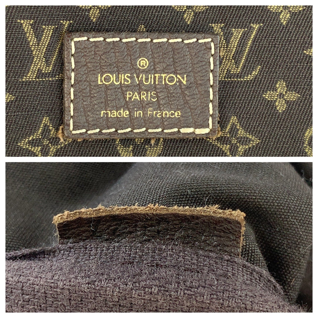 LOUIS VUITTON Shoulder Bag M95227 canvas Brown Gold Metal Shoulder Bag Crossbody Monogram mini run Saumur 30 Women Used Authentic