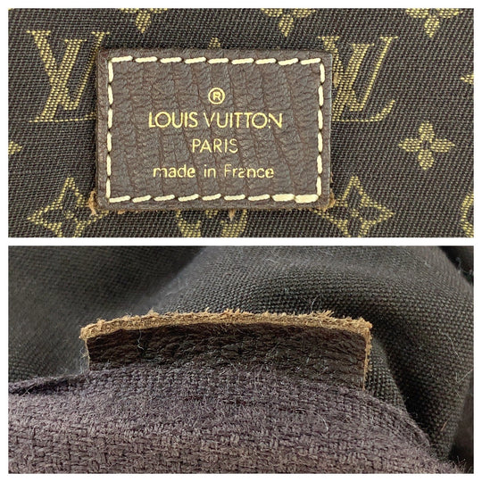 LOUIS VUITTON Shoulder Bag M95227 canvas Brown Gold Metal Shoulder Bag Crossbody Monogram mini run Saumur 30 Women Used Authentic