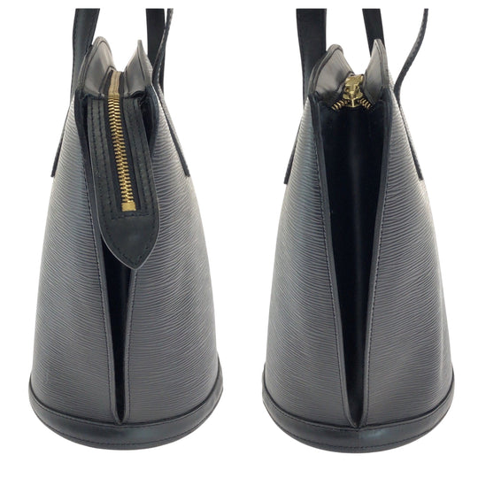 LOUIS VUITTON Tote Bag M52272 Epi Leather Black Gold Metal Tote Bag Shoulder Bag Handbag Epi Sun jack Women Used Authentic