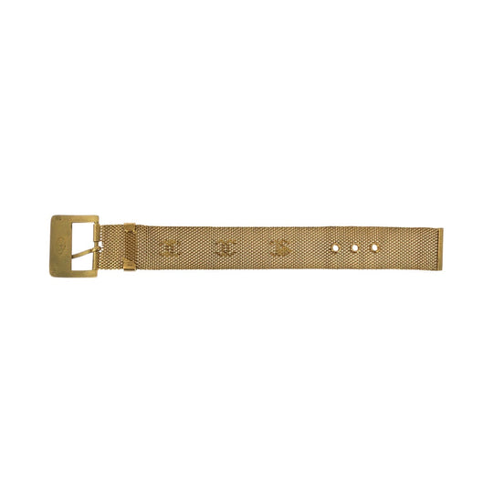CHANEL bracelet metal gold bracelet COCO Mark Women Used Authentic