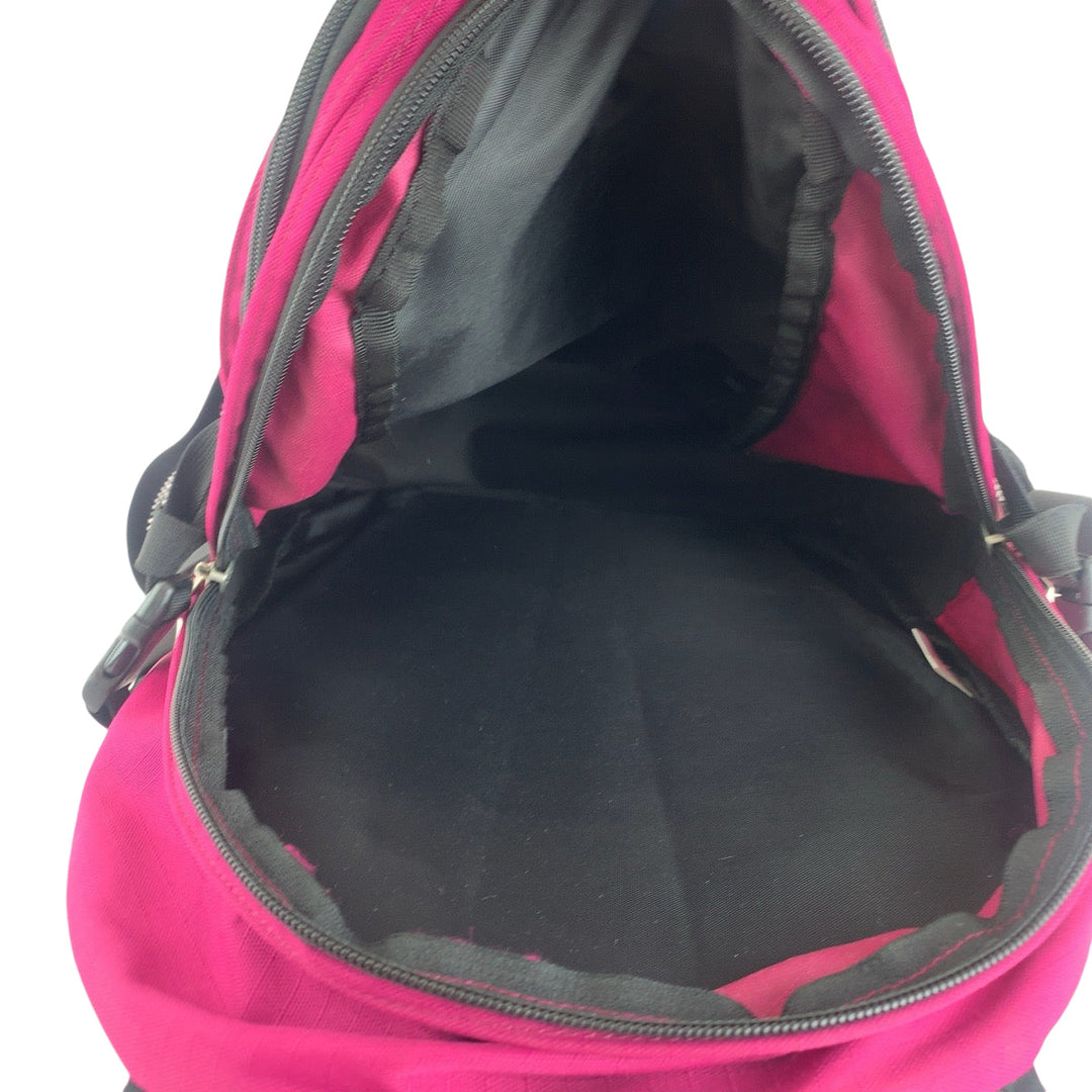 THE NORTH FACE Backpack canvas pink BORDER LINE 30L logo