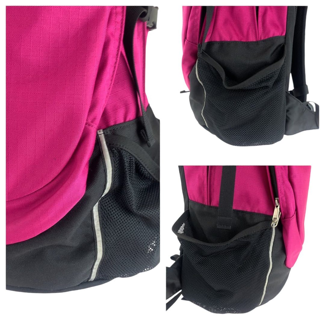 THE NORTH FACE Backpack canvas pink BORDER LINE 30L logo