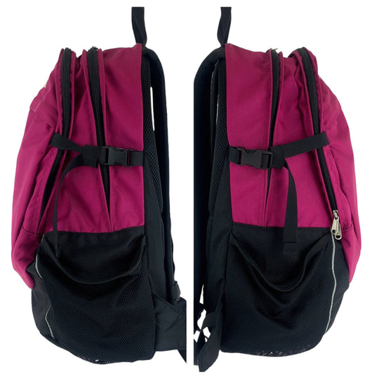 THE NORTH FACE Backpack canvas pink BORDER LINE 30L logo