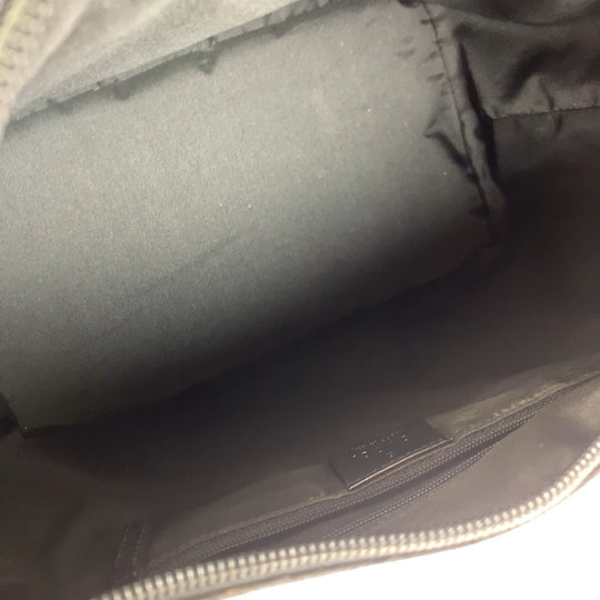 GUCCI Shoulder Bag 000 0531 GG canvas, leather Red black Bamboo Women Used Authentic