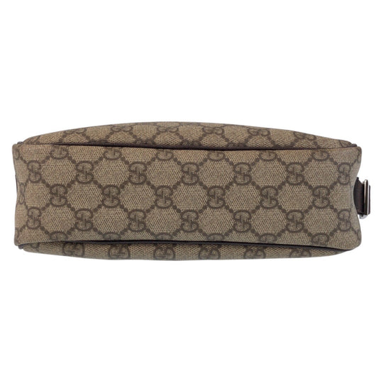 GUCCI Shoulder Bag 114291 GG Supreme canvas, leather Brown Crossbody Shoulder Bag Women Used Authentic