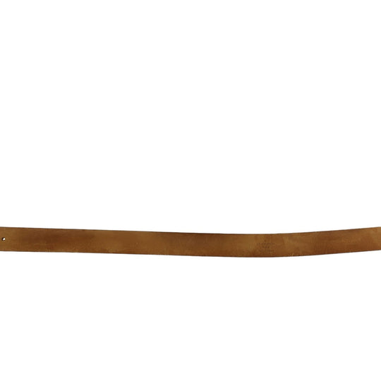 LOUIS VUITTON belt M6803 PVC, Leather Brown Damier Sainteure Carre mens 36 Used Authentic