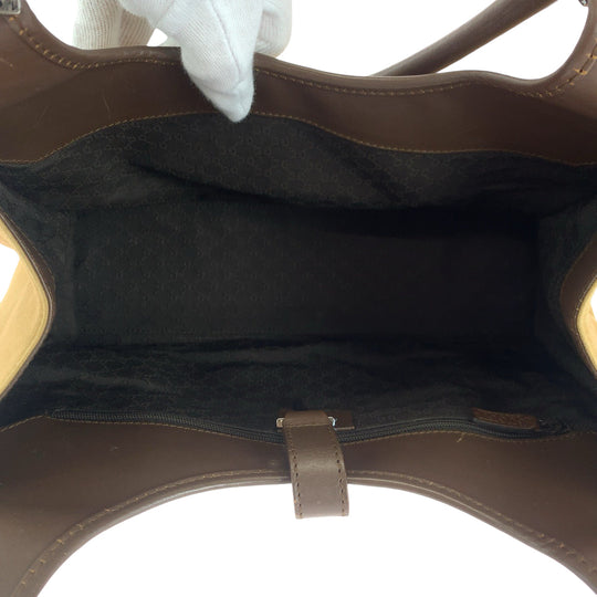 GUCCI Shoulder Bag 002 1067 GG canvas Brown One Shoulder Bag Jackie Women Used Authentic