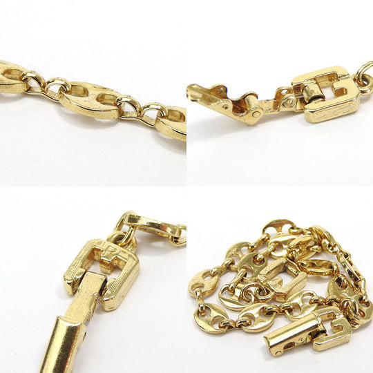 Givenchy bracelet metal gold Women Used Authentic