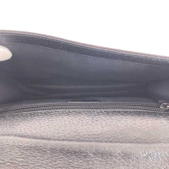 GUCCI business bag 131213 leather black