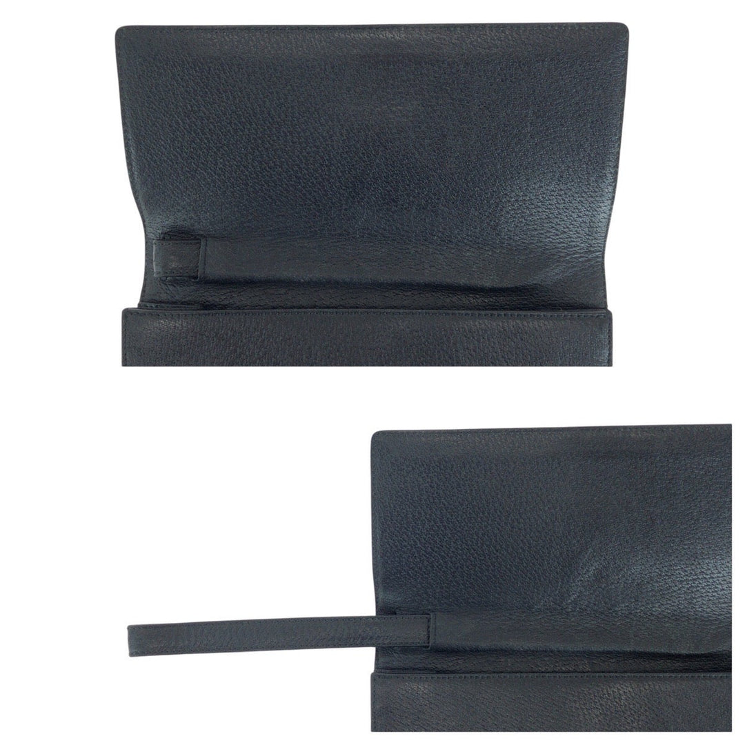 GUCCI business bag 131213 leather black