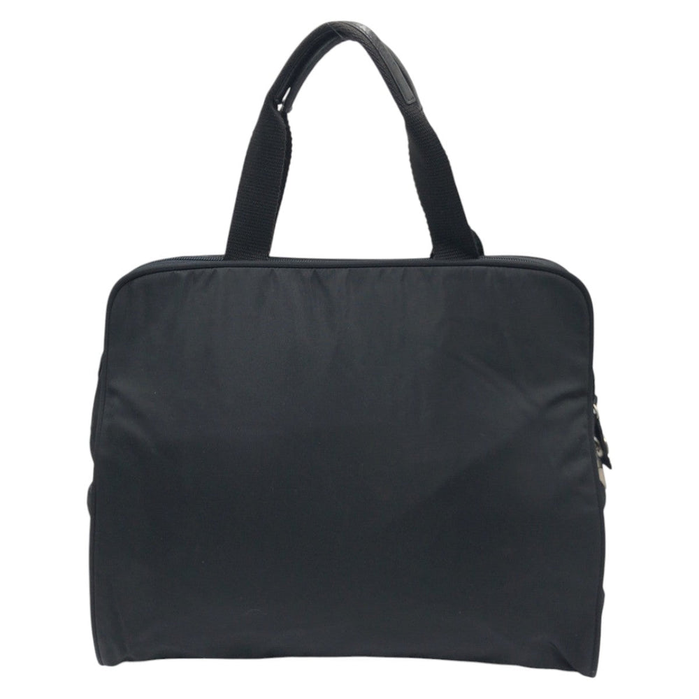 PRADA Business bag Nylon Black black Business bags, handbags, unisex Test Triangular logo mens Used Authentic