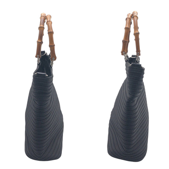 GUCCI Handbag 000 1998 polyester black Bamboo