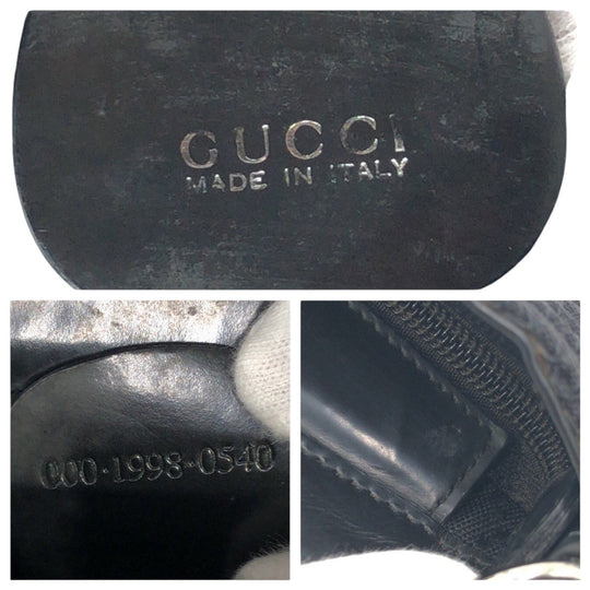 GUCCI Handbag 000 1998 polyester black Bamboo