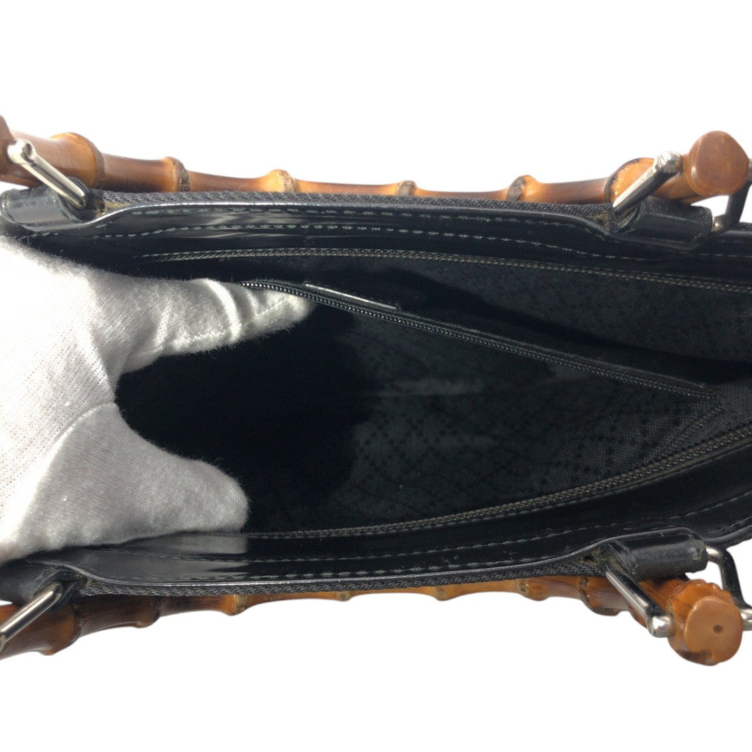 GUCCI Handbag 000 1998 polyester black Bamboo