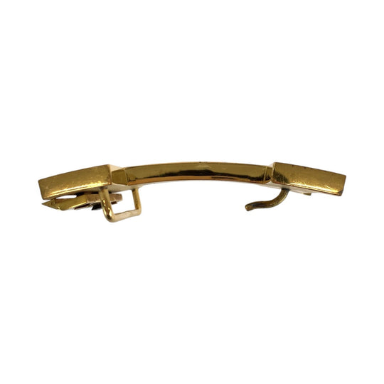 HERMES belt metal gold belt buckle only H logo mens Used Authentic