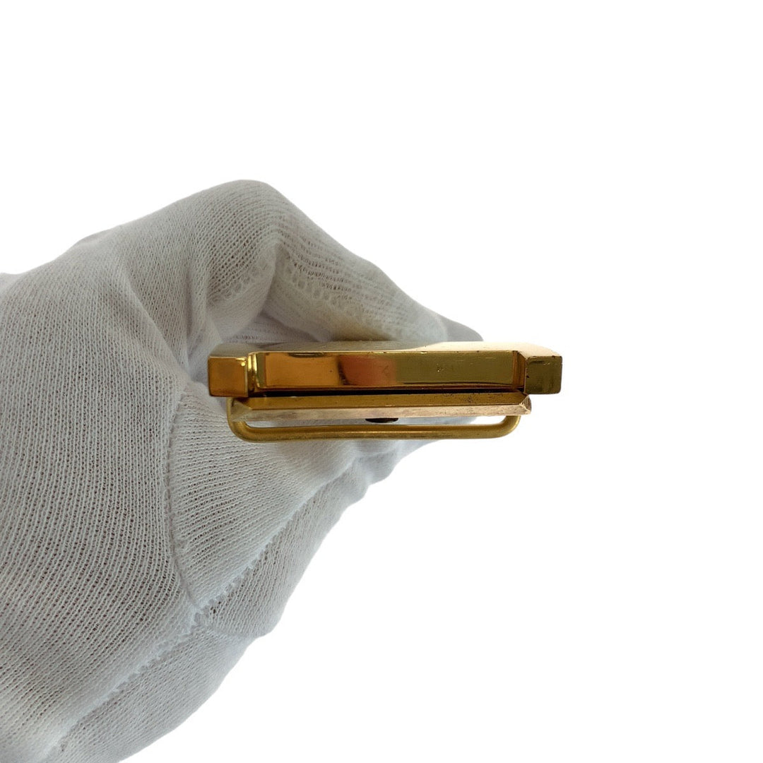 HERMES belt metal gold belt buckle only H logo mens Used Authentic