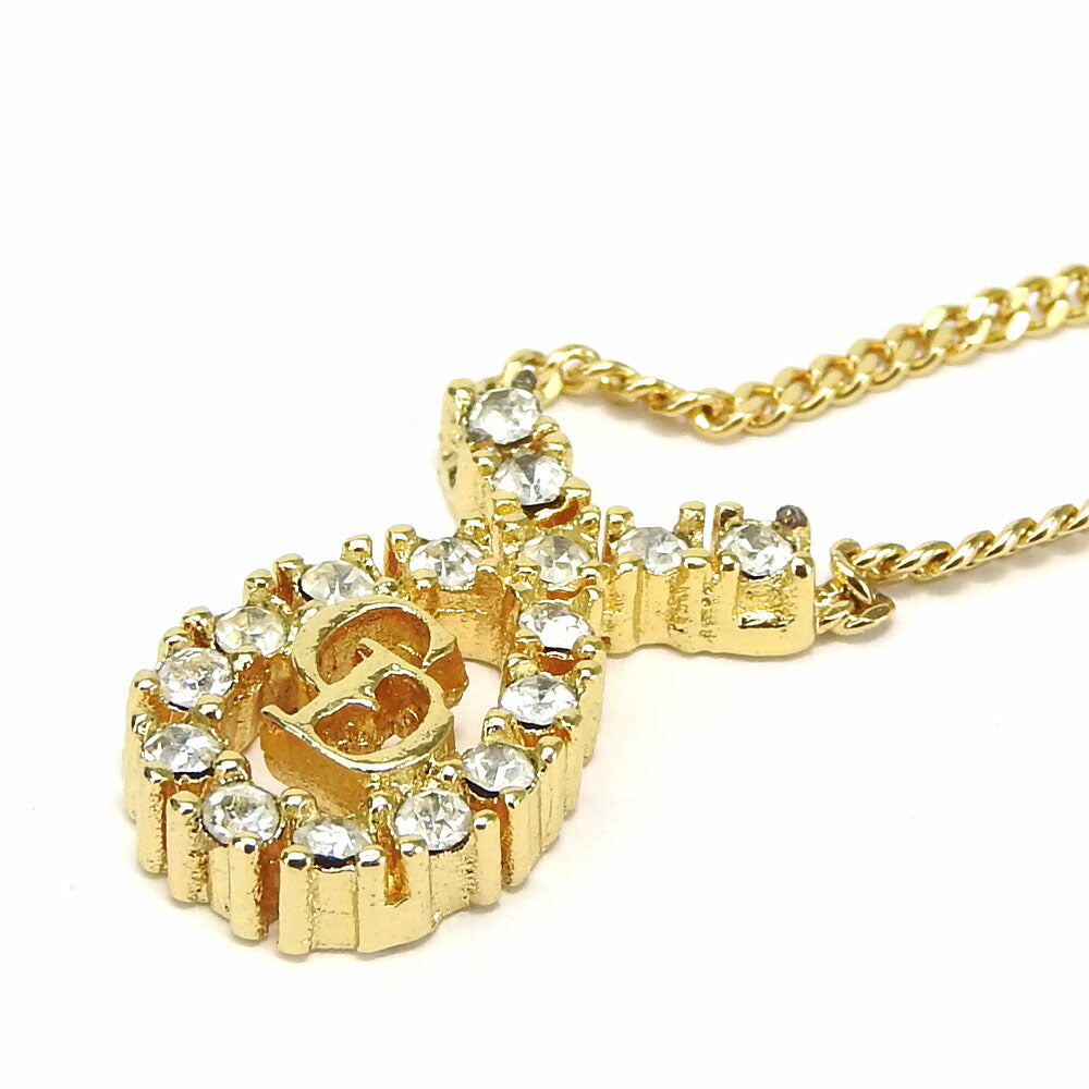 Christian Dior Necklace metal gold Women Used Authentic