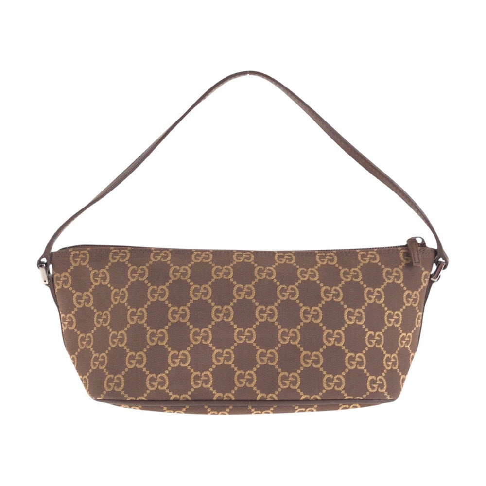GUCCI Handbag 039 1103 GG canvas Brown Accessoires Women Used Authentic