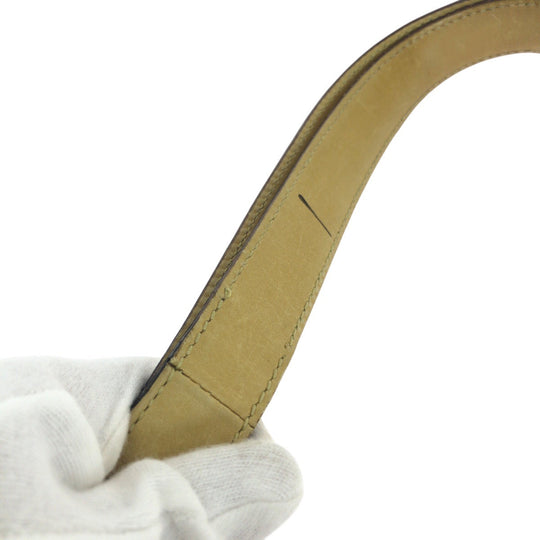 GUCCI Shoulder Bag 110291 GG canvas, leather Yellow Beige Gold Metal Jackie Women Used Authentic