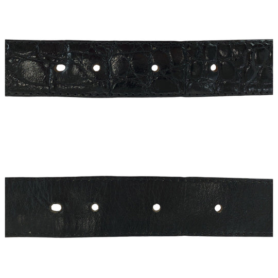 CELINE belt leather black Hose carriage