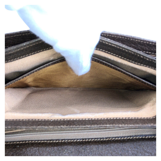 GUCCI Shoulder Bag 001 406 1780 GG Supreme canvas, leather Brown Gold Metal Crossbody Shoulder Bag Messenger Bag Old Gucci Women Used Authentic