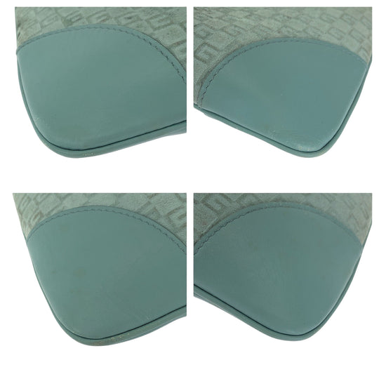 GUCCI Shoulder Bag 001 4057 GG canvas Blue GoldMetal Shoulder Bag Hobo Jackie Women Used Authentic