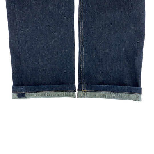 LOUIS VUITTON Denim pants RM221Q  DKN HID70W denim Blue indigo Denim pants jeans mens 34 Used Authentic