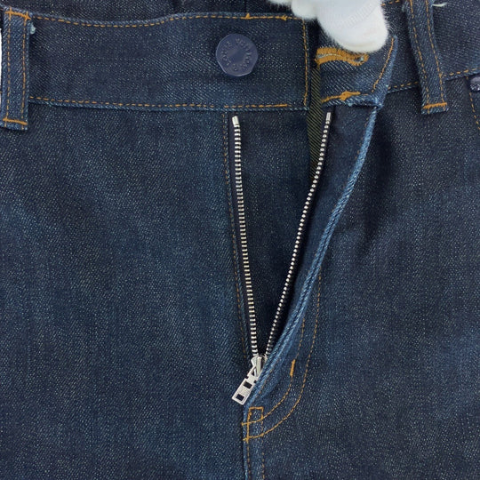 LOUIS VUITTON Denim pants RM221Q  DKN HID70W denim Blue indigo Denim pants jeans mens 34 Used Authentic