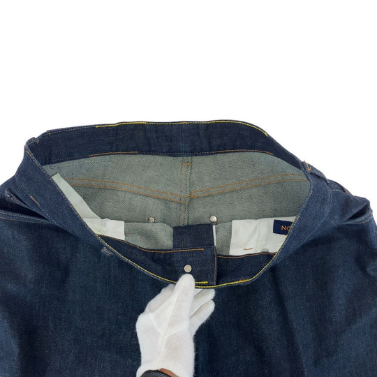 LOUIS VUITTON Denim pants RM221Q  DKN HID70W denim Blue indigo Denim pants jeans mens 34 Used Authentic