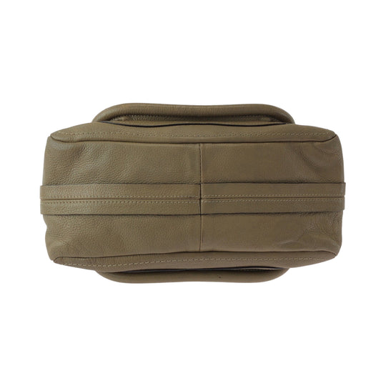 Chloe Shoulder Bag leather Brown Paraty logo