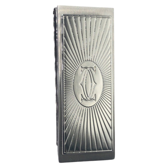CARTIER Money clip 0220BA metal Silver unisex Decor Radiated mens Used Authentic