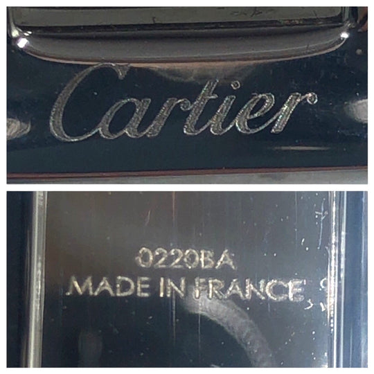 CARTIER Money clip 0220BA metal Silver unisex Decor Radiated mens Used Authentic
