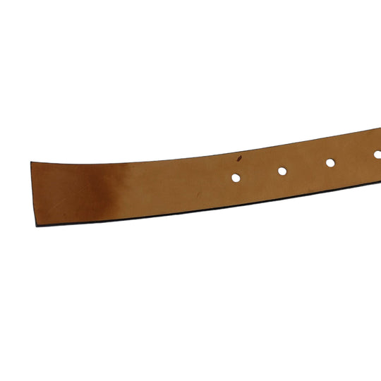 LOUIS VUITTON belt M6896 leather black belt square buckle Saintur LV stamp mens Used Authentic
