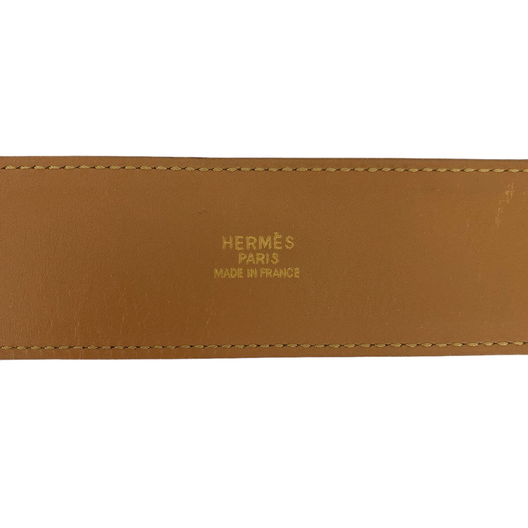 HERMES belt leather Brown belt Cory Edssian Medor Women No Size (See Description) Used Authentic
