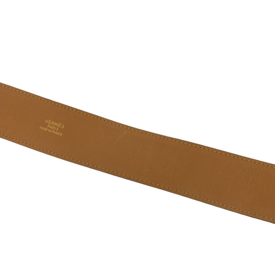 HERMES belt leather Brown belt Cory Edssian Medor Women No Size (See Description) Used Authentic