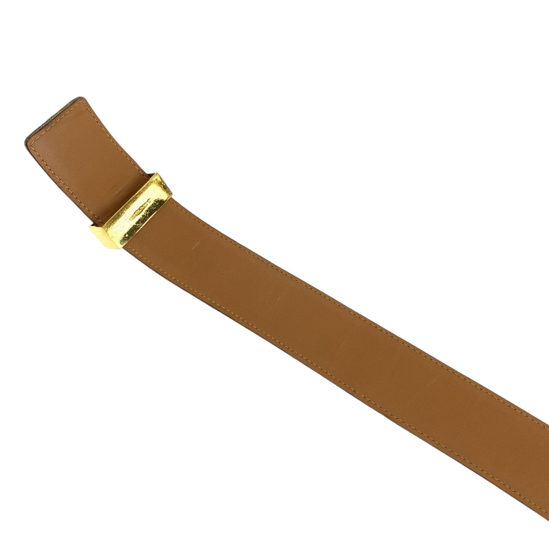 HERMES belt leather Brown belt Cory Edssian Medor Women No Size (See Description) Used Authentic