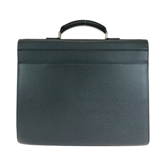 LOUIS VUITTON Business bag M31042 leather Black Ardoise SilverMetal Business bag briefcase Taiga Robusto 2 mens Used Authentic