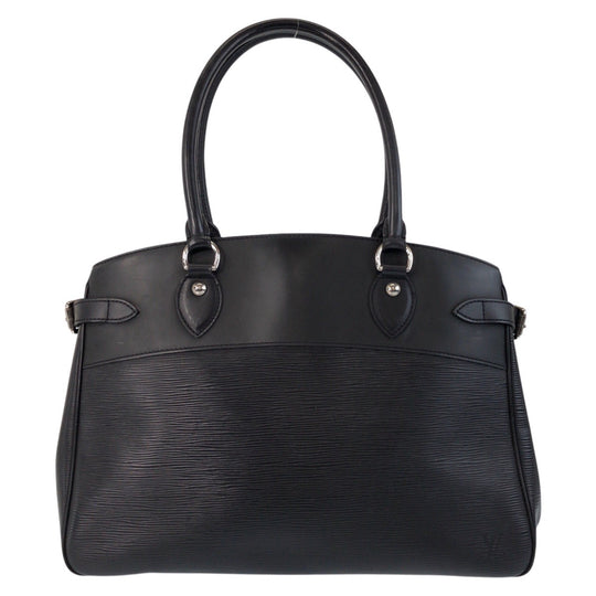 LOUIS VUITTON Shoulder Bag M59252 leather black Epi Passy GM Women Used Authentic