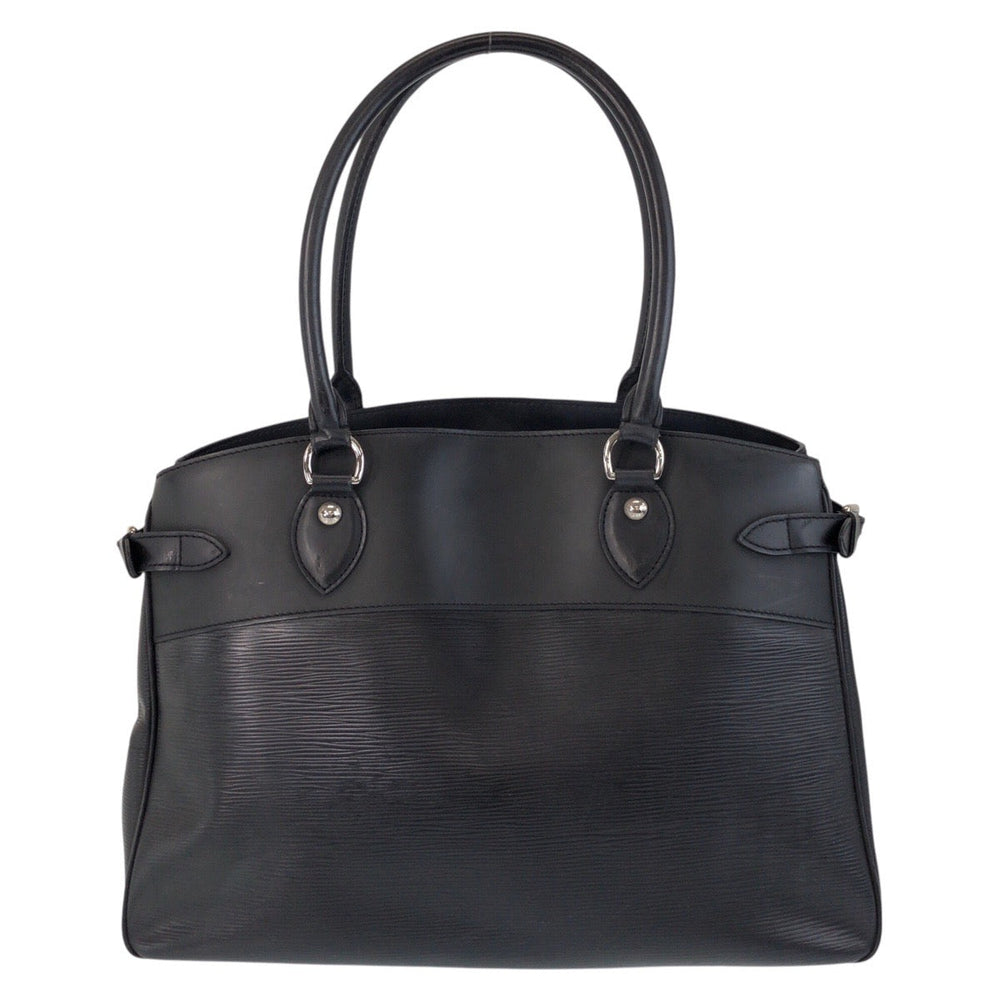 LOUIS VUITTON Shoulder Bag M59252 leather black Epi Passy GM Women Used Authentic
