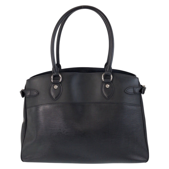 LOUIS VUITTON Shoulder Bag M59252 leather black Epi Passy GM Women Used Authentic